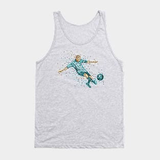 Soccer Player Dots Tank Top